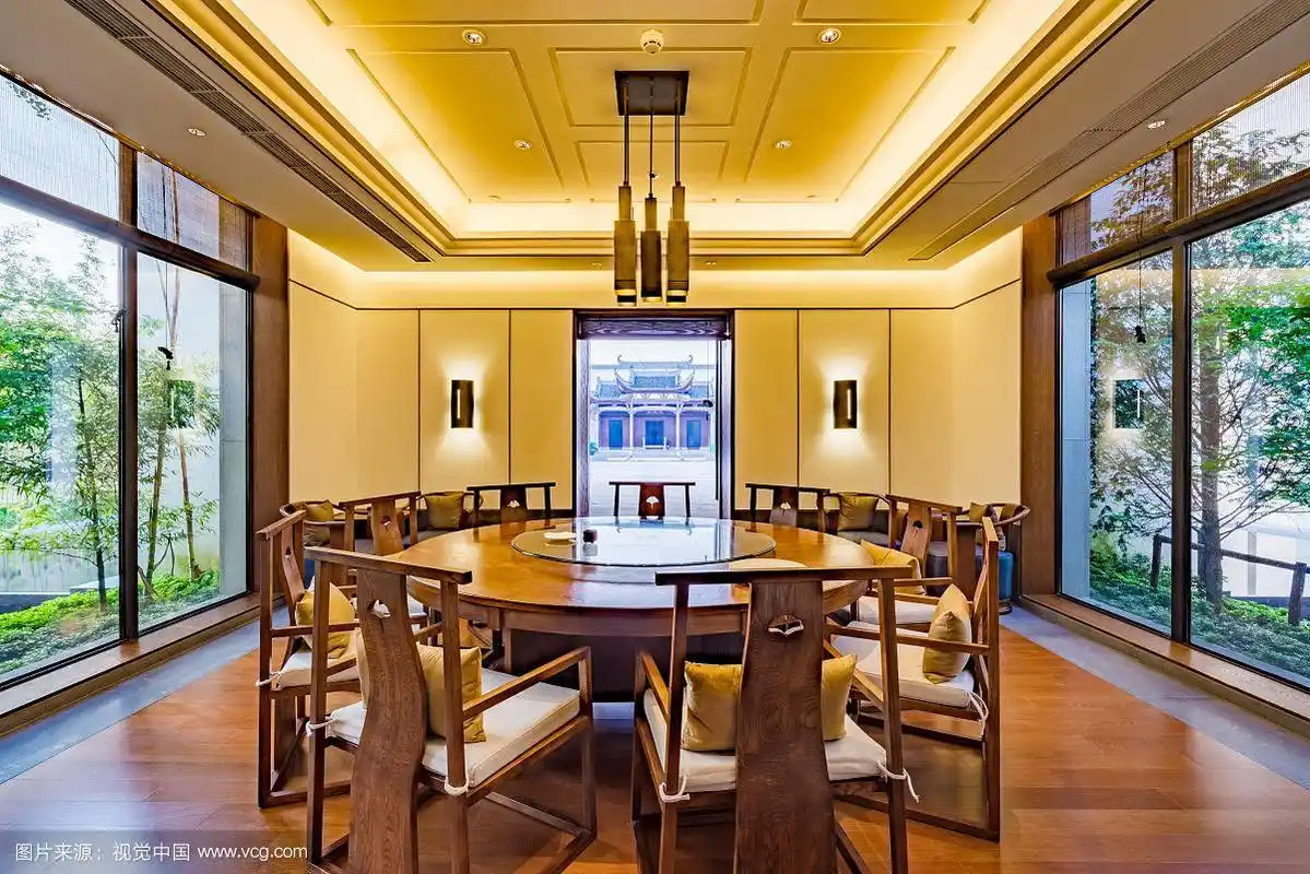 豪华中式餐厅包间