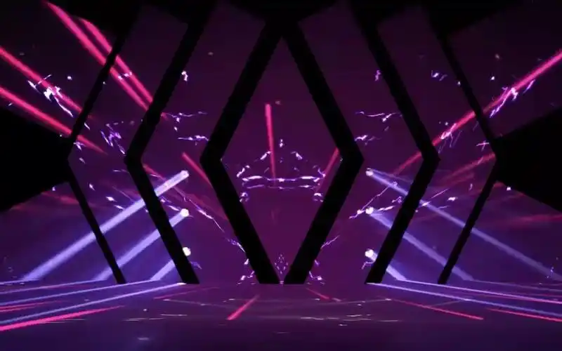 yesok舞蹈背景 yesok动感大屏背景视频 yesok视频素材 爵士舞背景