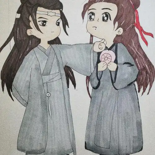 博君一肖手绘临摹