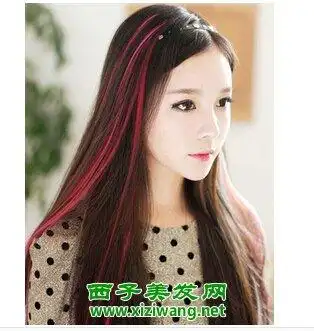 直发挑染颜色好看