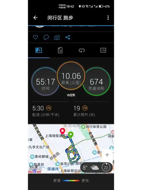 绕一圈吧,跑着跑着下雨了,那就雨战吧,放弃控心率10公里,530配速搞定