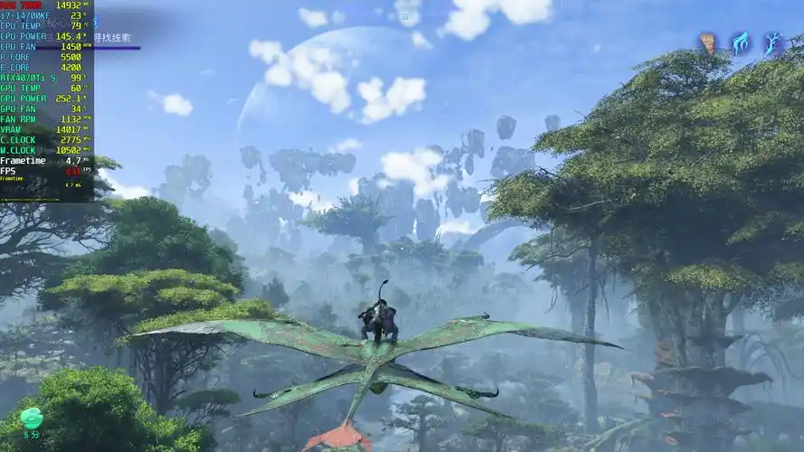 阿凡达:潘多拉边境》画面太逼真,影驰rtx4070ti s试玩_游戏_显存_场景
