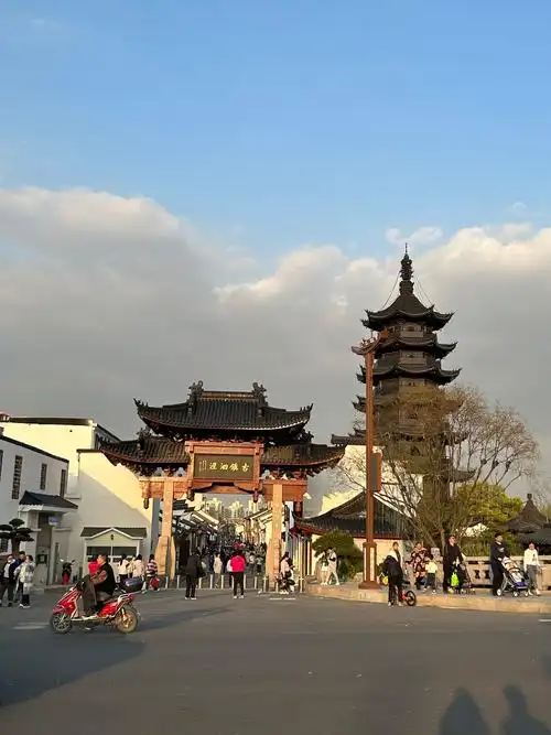 天气好 泗泾古镇走走 舒服