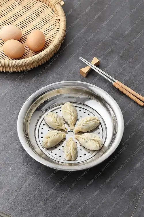 居家日用——多功能不锈钢饺子盘