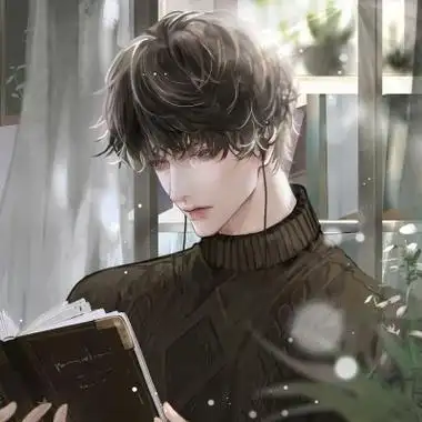 安静学习看书高冷男神动漫头像图片_男生动漫头像_头像屋