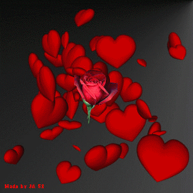 滴水,动态玫瑰花!