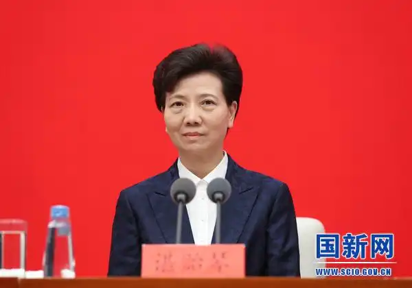 中共贵州省委书记,省人大常委会主任谌贻琴(徐想 摄)