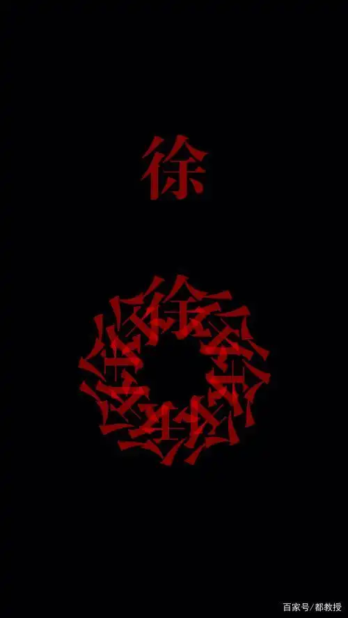 12张徐姓姓氏头像制作,每一张都有特点,不知道你喜欢不!