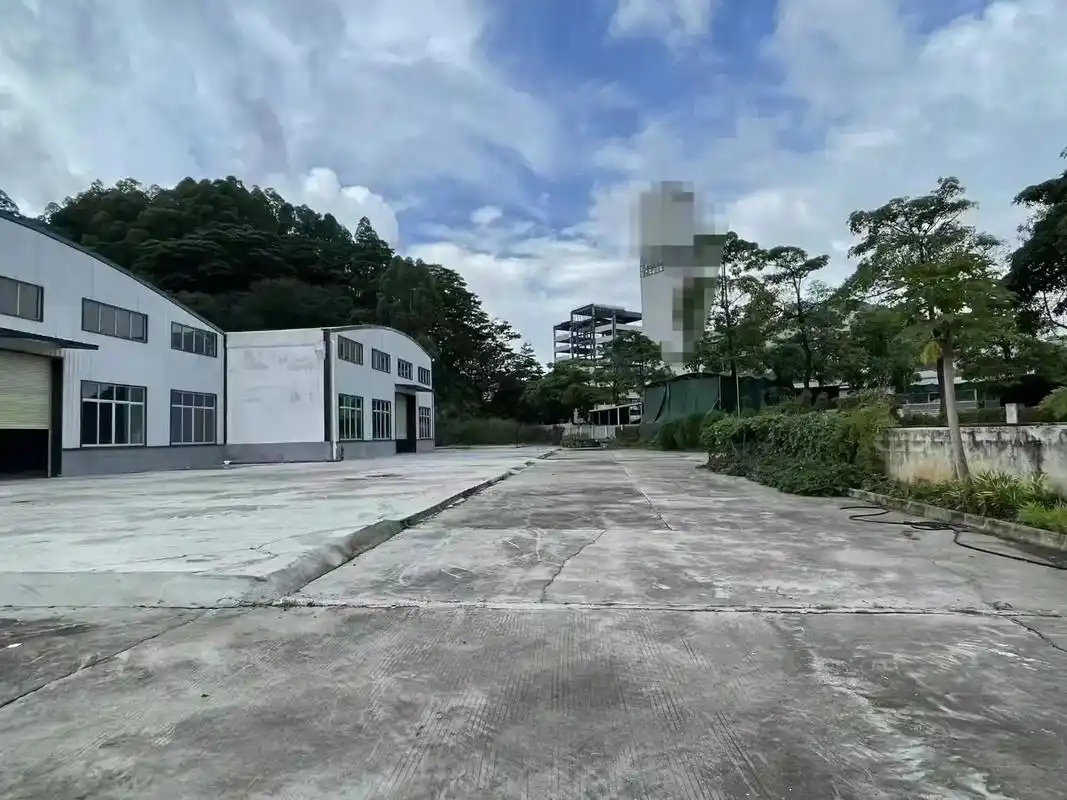 番禺区石楼镇主干路边独院天车厂房出租.