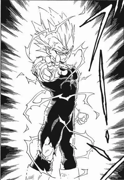 印象最深的黑化角色#魔人贝吉塔 #鸟山明原画集##龙珠