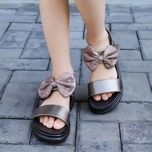 莆兮思puxisi女童凉鞋2019新款韩版软底中大童小公主夏季沙滩时尚女孩