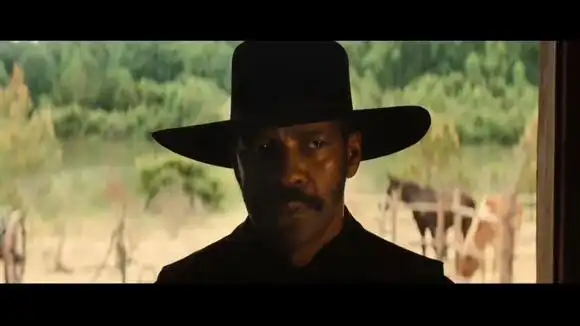 看过改编最好的西部片,赏金猎人谈话间秒掉罪犯