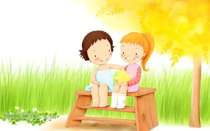 朋友就是你高兴时想见的人,烦恼时想找的人,得到对方帮助时不用说谢谢