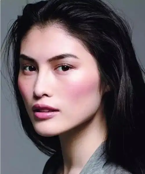 不同脸型适合不同鼻型——方脸