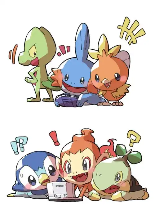 历代御三家,谁是你的最爱? twi.lovemokunae