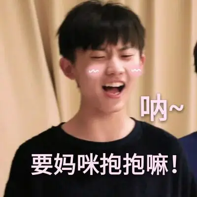 马嘉祺表情包抱