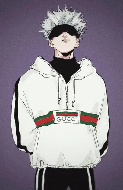 五条悟 潮男 咒术回战 twi:jijiooe 搬运 日本动漫 手绘 插画 壁纸