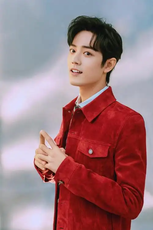 1肖战红衣帅气写真,高清图片,壁纸-桌面城市