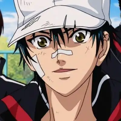 「第12期」动漫男头:网球王子 越前龙马无水印男生头像