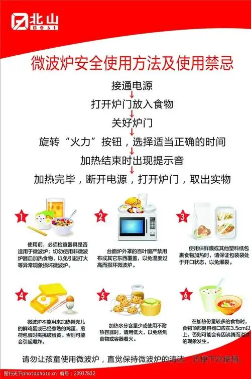微波炉使用方法和禁忌
