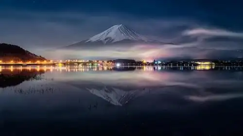 电脑壁纸 风景 世界上最大的活火山之一日本富士山