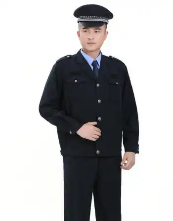 交警春秋执勤服春秋工作服保安服套装安保物业制服执勤服长袖上衣门卫