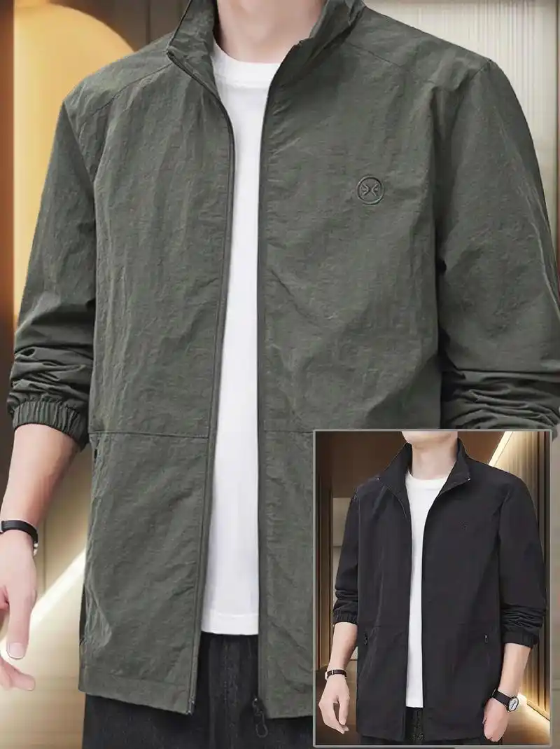 男士们～辰先生2024新款春秋薄款外套,时尚百搭大气,男工装 - 抖音