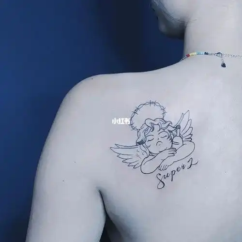 天使宝宝纹身