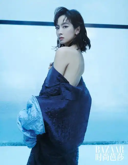 宋茜有一种蓝芭莎大片##明星时尚