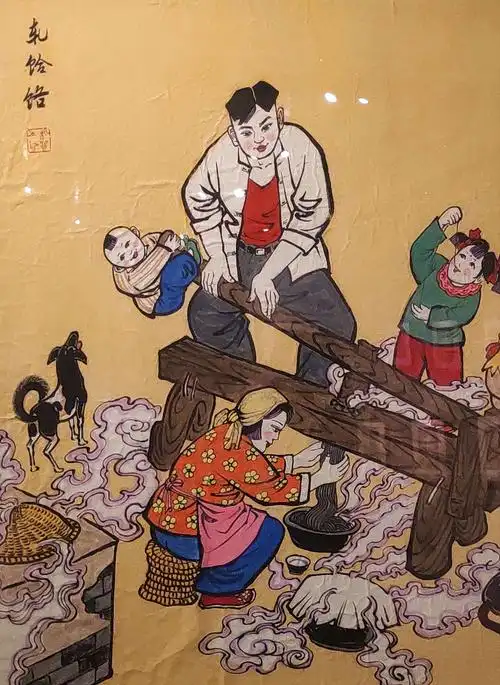 河南乡村风俗画