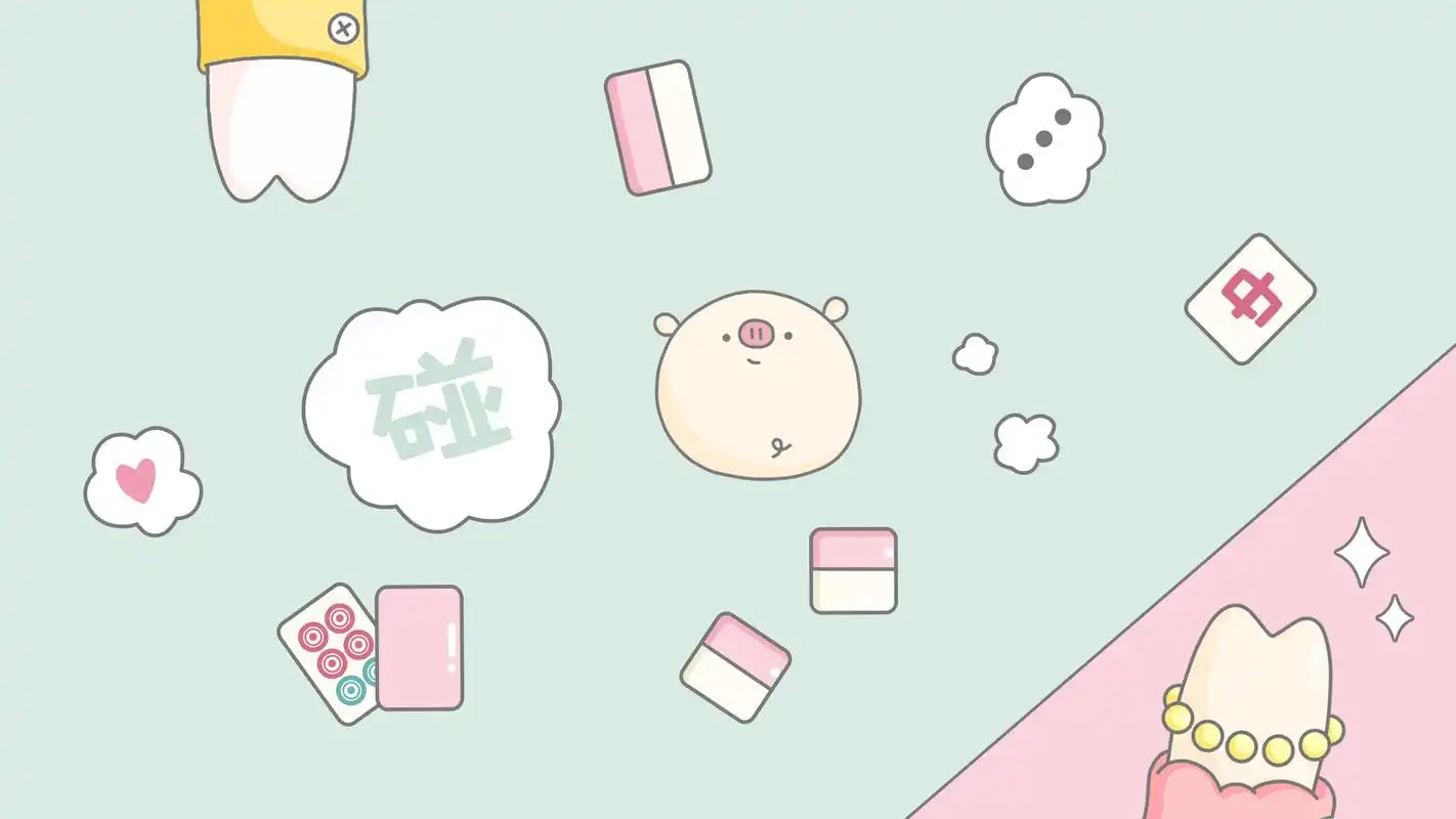 少女心原创卡通电脑桌面壁纸.一组原创高清卡通图片壁纸,希望大家喜欢