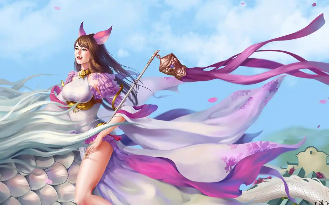 手游《天下》官方高清人物原画壁纸