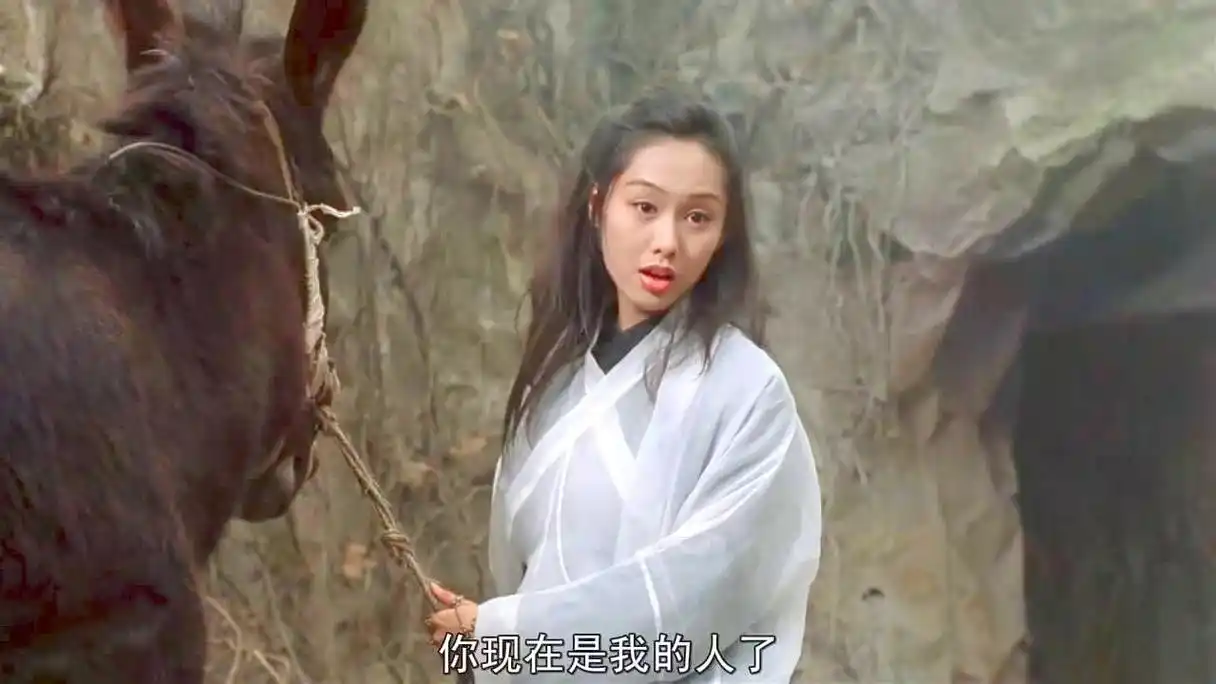 求大神们给张大话西游朱茵 的高清壁纸 要用的做壁纸的