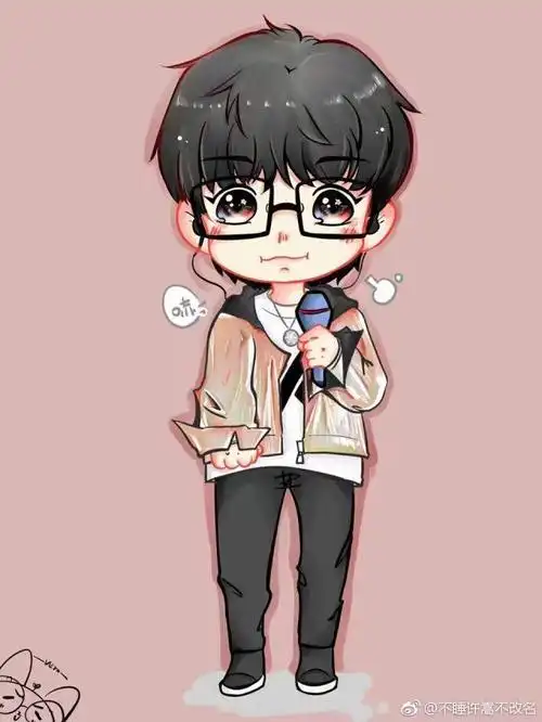 大家有没有许嵩卡通图呀适合做壁纸头像的那种