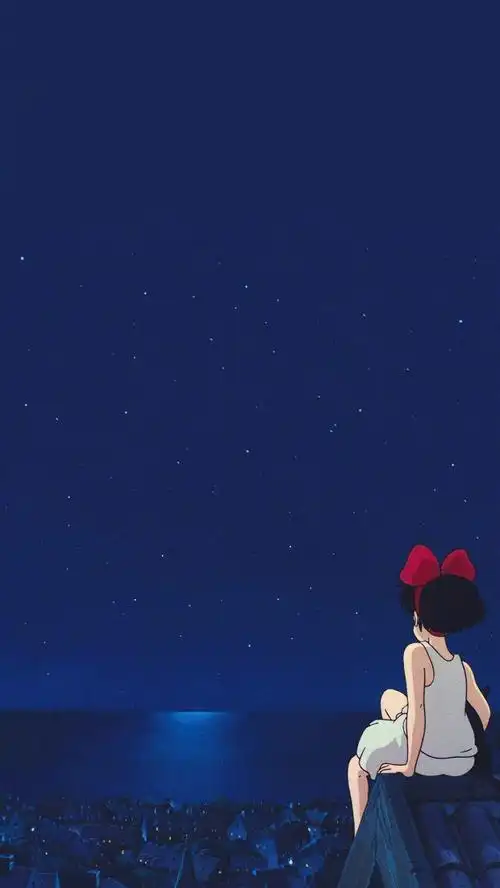 记录一些自己用过的蓝紫色系壁纸