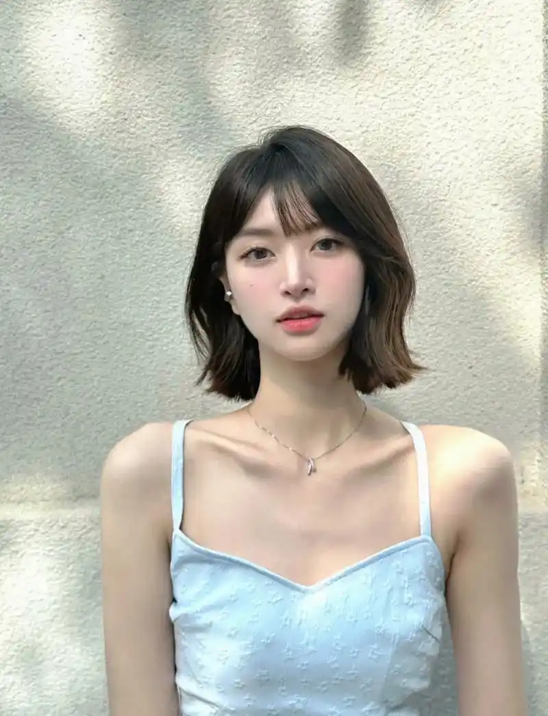 造型气垫烫.短发造型气垫烫 不仅显发量 而且还超级减龄96  - 抖音