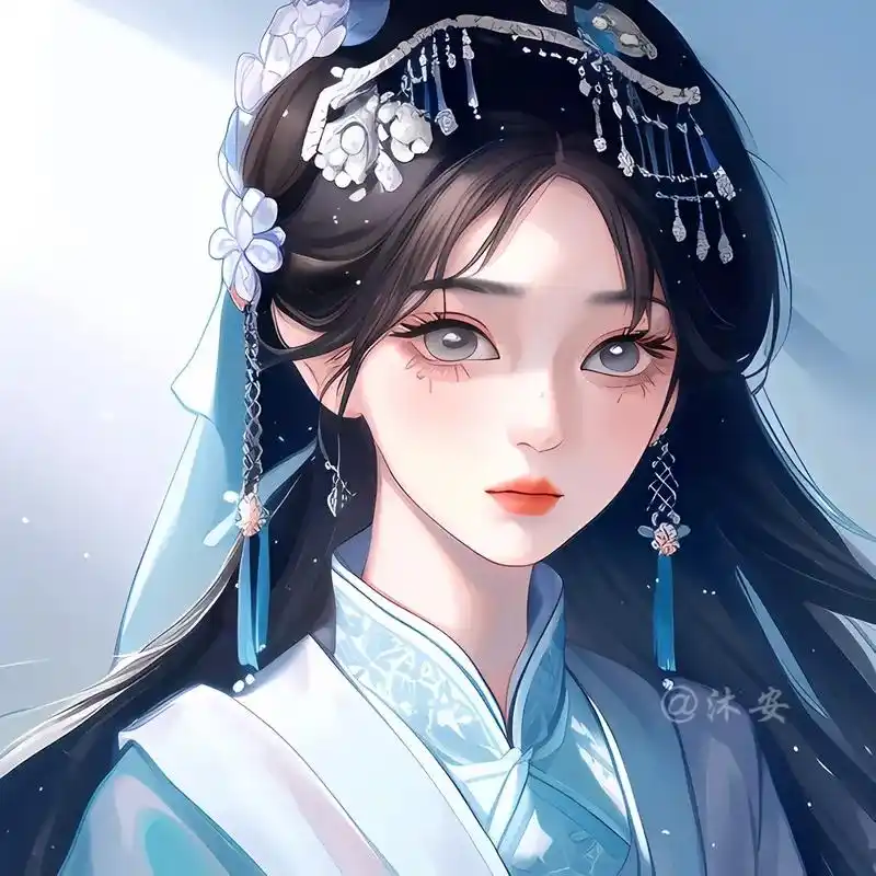 古风 #头像 #二次元原创 #漫画脸  - 抖音