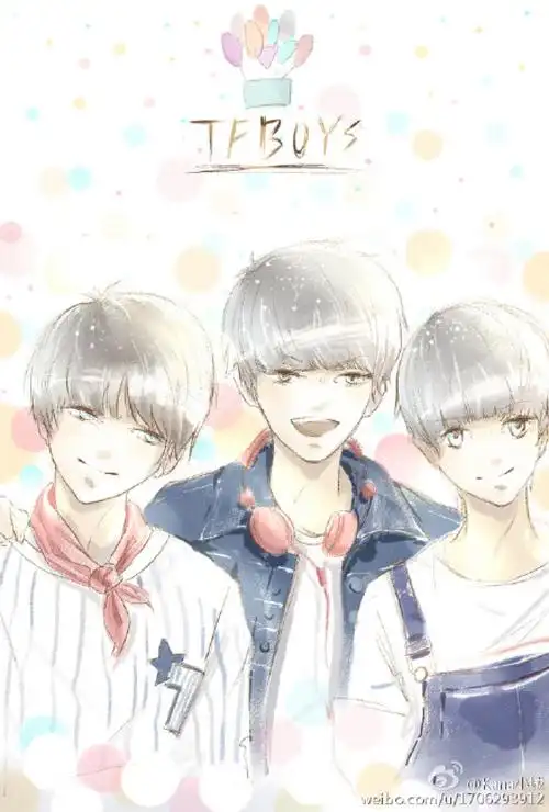 tfboys图片动漫帅