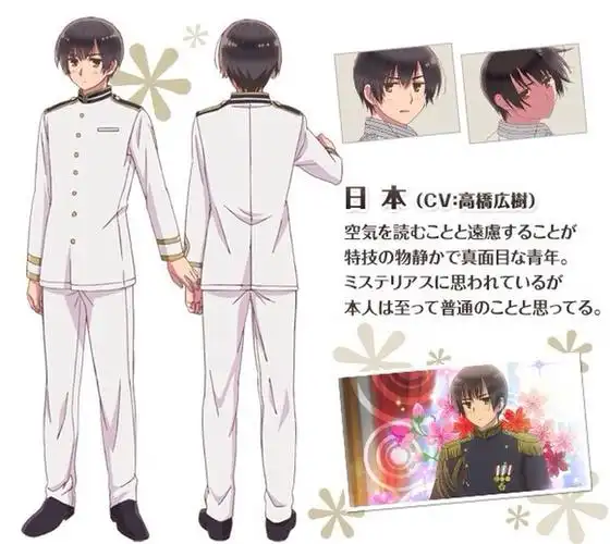 aph 人设 图源渣浪 日/本