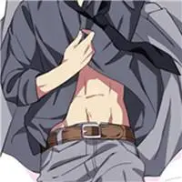 马甲线头像 动漫马甲线帅哥头像图片