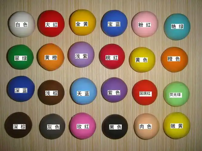 厂家直销一级正品20克装24色超轻粘土