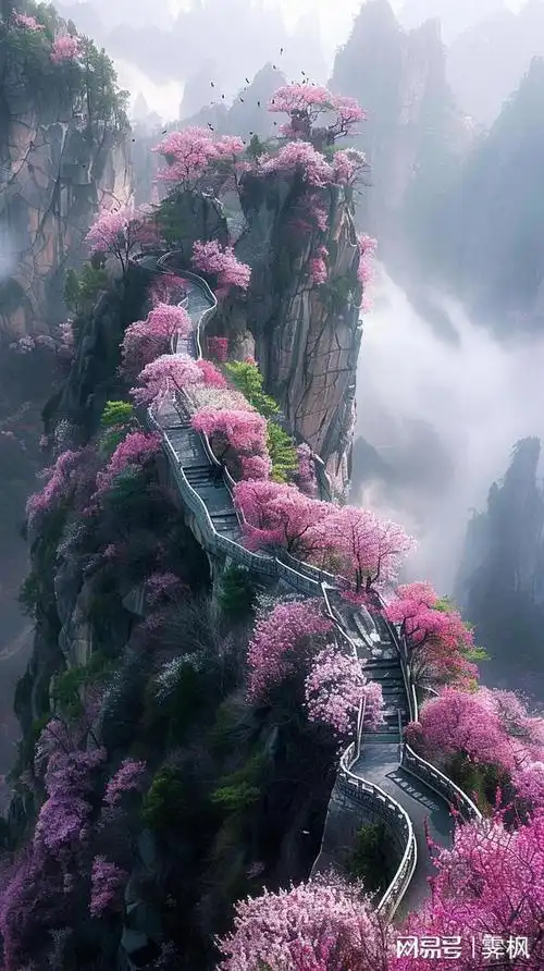 壁纸分享,通往仙境的道路,美轮美奂