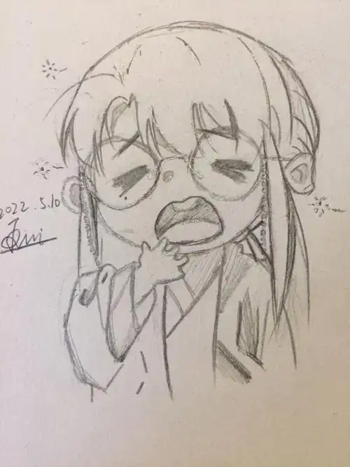 不健全关系真的太好看了快去看画了一个犯困的雨总太萌了吧真是便宜了