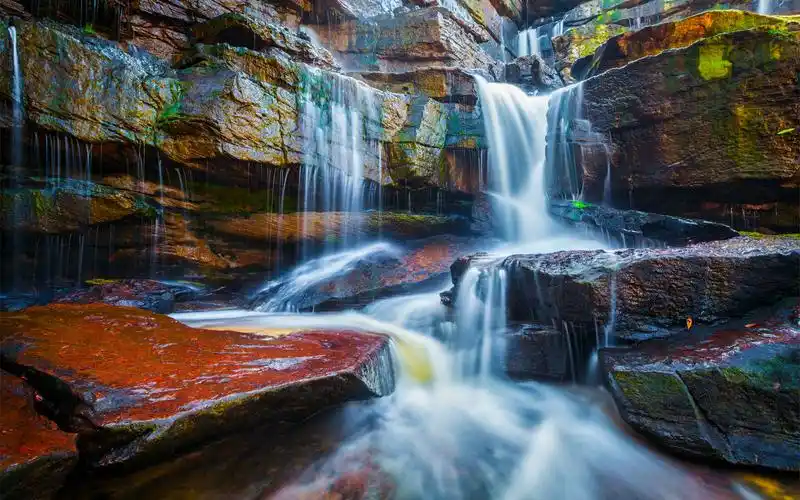 壮观唯美的瀑布自然风景图片桌面壁纸第二辑