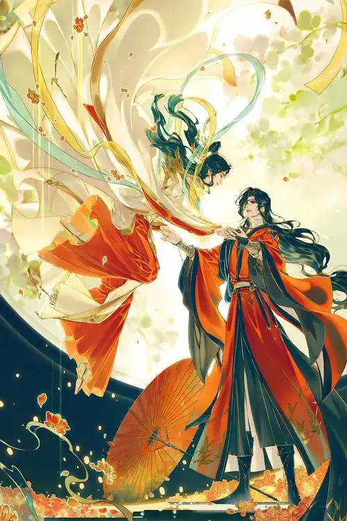 画墙纸谢怜花城三郎花怜国漫动漫周边天官赐福挂画 03 谢怜 其它 海报