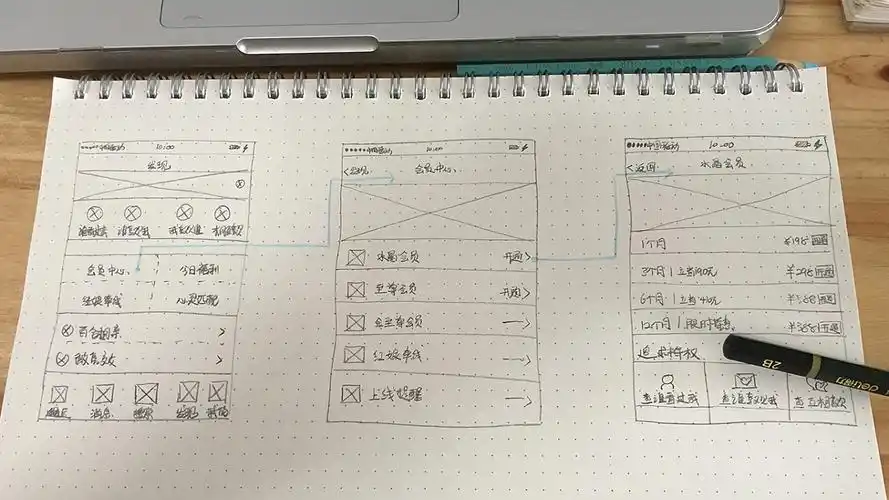 珍爱网移动端改版交互原型图