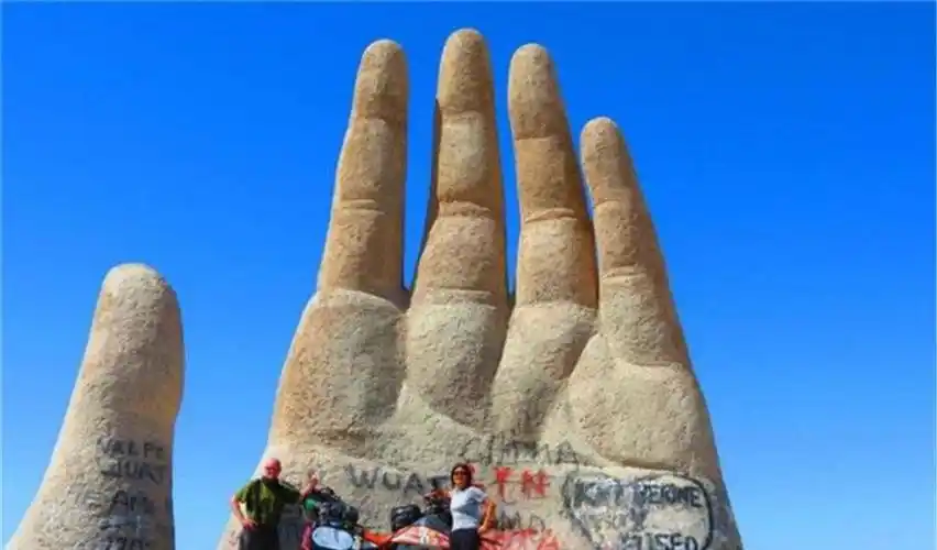 世界上最特别的三只手,一只手掌高约116米,就在我国江苏!