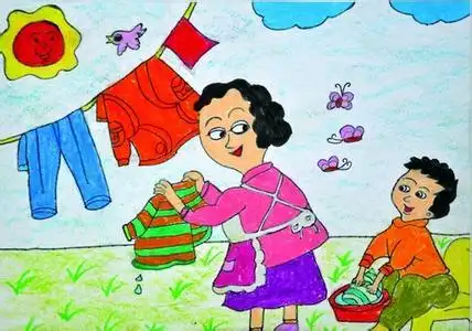 妈妈教我洗衣服作文|妈妈教我洗衣服作文100字