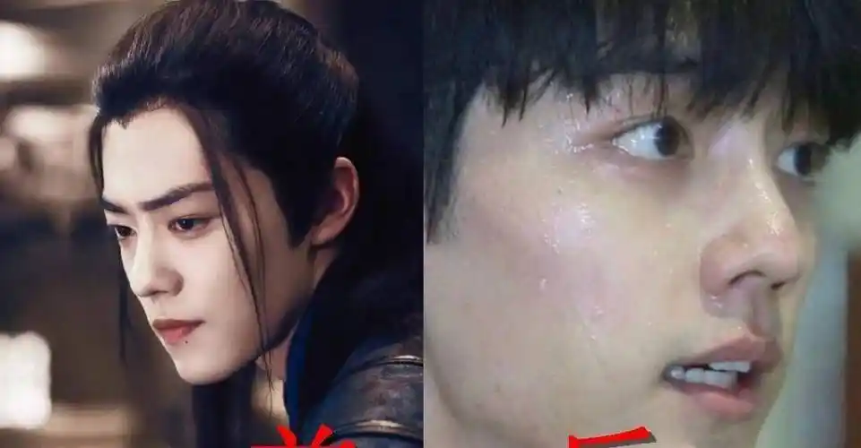 有种"卸妆水"叫爱豆素颜,肖战vs张新成,看到黄子韬:不准再画眼线!