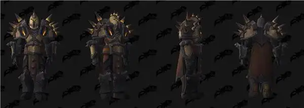 3版本 战士t21套装全部配色预览